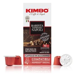 Barista Napoli Capsule Compatibili Nespresso Alluminio 30 Pezzi