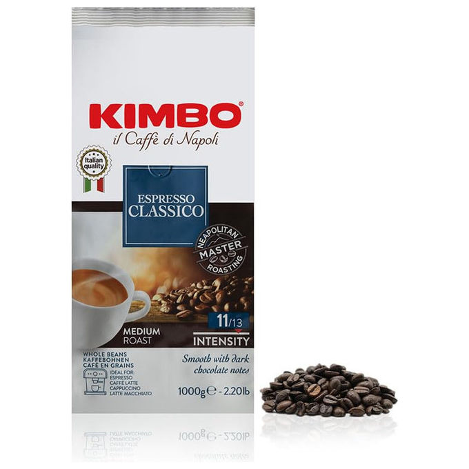 Kimbo Caffe' in Grani, Cialde ESE o Capsule Nespresso