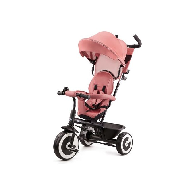 Kinderkraft Triciclo Passeggino 3 in 1 Aston Rose Pink