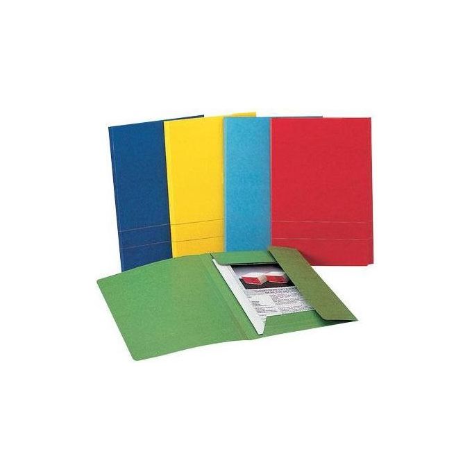 King Mec Cf20 cartellina King Cart 3 lembi rosso