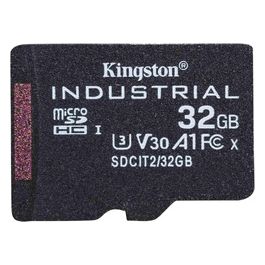 Kingston 32GB microSDHC Industrial C10 A1 pSLC - Scheda singola senza adattatore