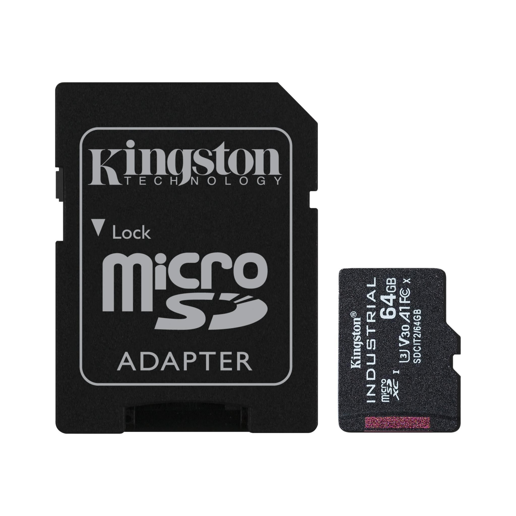 Kingston 64GB MicroSDHC Industrial