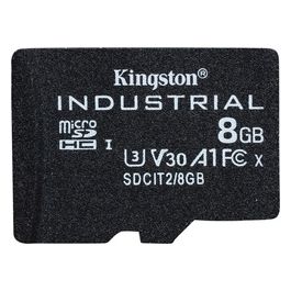 8GB microSDHC Industrial C10 A1 pSLC - Scheda singola senza adattatore