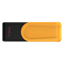 Kingston DataTraveler Exodia S 512GB USB 3.2 Chiavetta USB Girevole Nero/Giallo