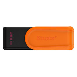 Kingston DataTraveler Exodia S 256GB Chiavetta USB 3.2 Gen 1 Nero e Arancione Pendrive