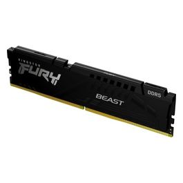 FURY Beast 32GB 6400MT/s DDR5 CL32 DIMM Nero Memoria Gaming per Computer Fissi Modulo Singolo - KF564C32BB-32