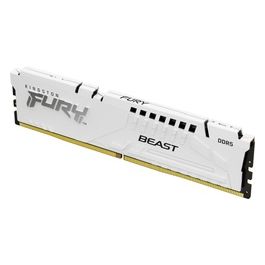 FURY Beast Bianco EXPO 32GB 5600MT/s DDR5 CL36 DIMM Memoria Gaming per Computer Fissi Modulo Singolo - KF556C36BWE-32