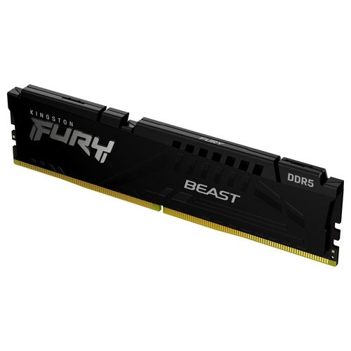 Kingston FURY Beast Black 16GB 5600MHz DDR5 CL40 DIMM Gaming Kit per Computer Fissi Modulo Singolo