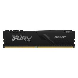 Kingston FURY Beast 32GB 3600MHz DDR4 CL18 Memoria Gaming Kit per Computer Fissi Modulo Singolo KF436C18BB/32 32 GB Modulo Singolo 3600 MHz 16 GBit