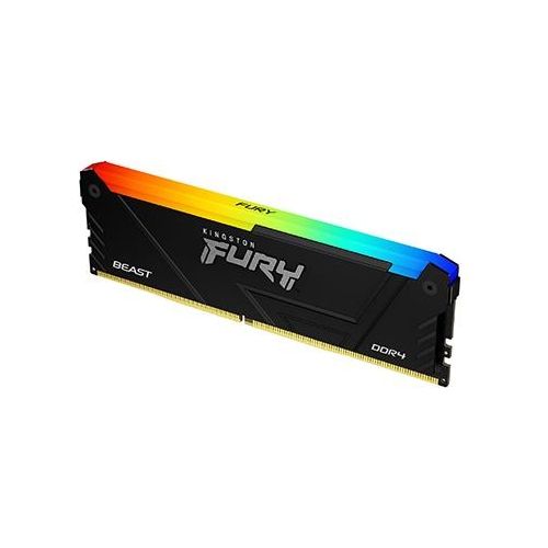 Kingston FURY Beast RGB DDR4 Modulo 8Gb DIMM 288-PIN 2666 MHz CL16 1.2 V senza Buffer On-Die ECC Nero