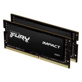 Kingston FURY Impact Memoria Ram 64GB 3200MHz DDR4 CL20 SODIMM (Kit of 2) 