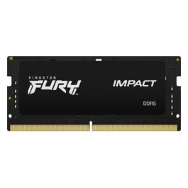 FURY Impact XMP 16GB 6400MT/s DDR5 CL38 SODIMM Memoria Gaming per Laptop Modulo Singolo - KF564S38IB-16