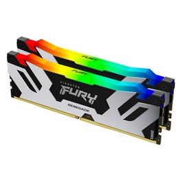 Kingston Fury Renegade DDR5 RGB 32Gb 6400MT/s DDR5 CL32 DIMM Memoria Gaming per Computer Fissi Kit da 2