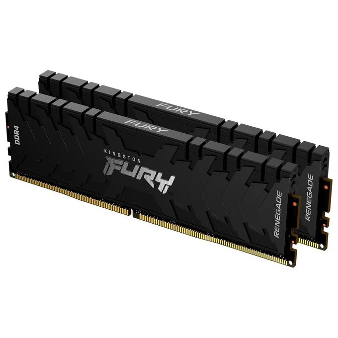 Kingston FURY Renegade Memoria Ram 32GB 3200MHz DDR4 CL16 DIMM (Kit of 2) 1Gx8 Black