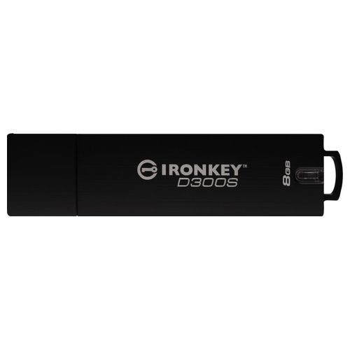 Kingston IronKey D300S USB con Crittografia, 8 GB