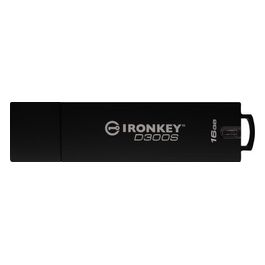 Kingston IronKey D300S USB con Crittografia, 16 GB