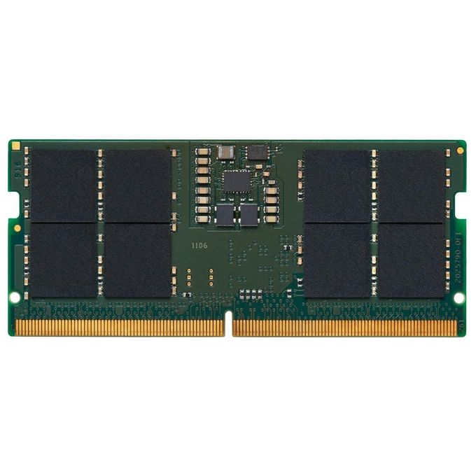 Kingston KCP556SS8K2-32 DDR5 Kit 32Gb 2x16Gb SO DIMM 262-pin 5600 MHz - PC5-44800 CL46 1.1 V senza Buffer ECC