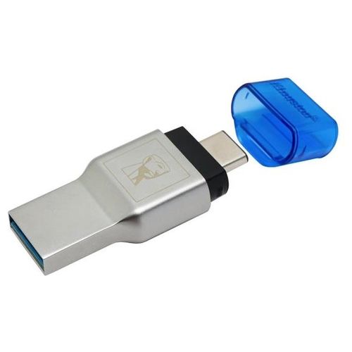 Kingston MobileLite Duo 3C Lettore di schede (microSD, microSDHC UHS-I, microSDXC UHS-I) USB 3.1 Gen 1