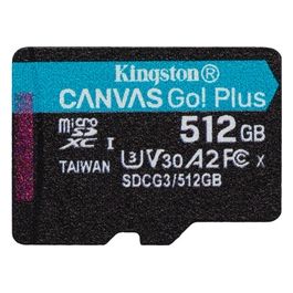 Kingston SDCG3/512GBSP 512gb MicroSDXC Canvas Go Plus