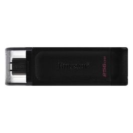 Kingston Technology 70 Unita' Flash USB 256Gb USB tipo-C 3.2 Gen 1 Nero