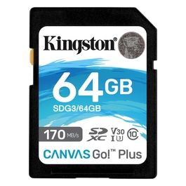 Kingston Technology Canvas Go! Plus Memoria Flash 64Gb SD UHS-I Classe 10