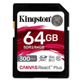 Kingston Technology Canvas React Plus 64Gb SD UHS-II Classe 10