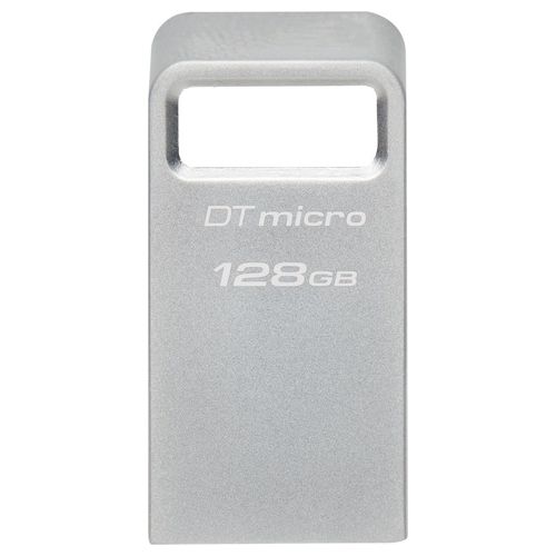 Kingston Technology DataTraveler Micro Chiavetta USB 128Gb USB Tipo A 3.2 Gen 1 Argento