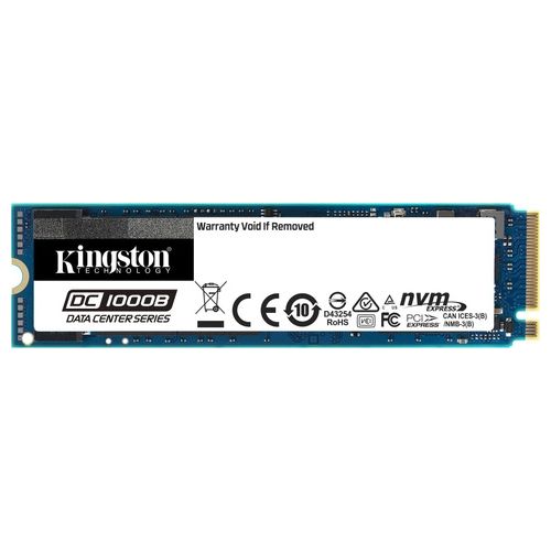 Kingston Technology DC1000B Solid State Drive M.2 480Gb Pci Express 3.0 3d Tlc Nand Nvme