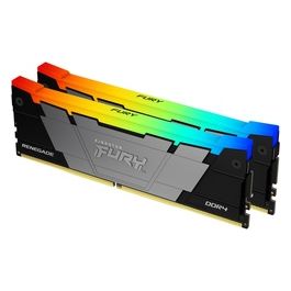 Kingston Technology FURY 32Gb 3600MT/s DDR4 CL16 DIMM Kit da 2 1Gx8 Renegade RGB