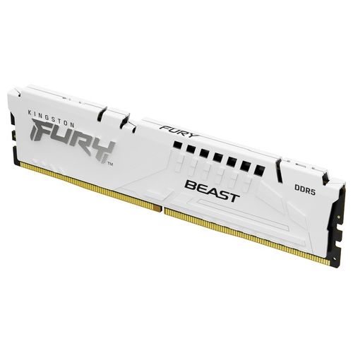 Kingston Technology FURY Memoria Ram 32Gb 6000 MT/s DDR5 CL36 DIMM Beast White EXPO