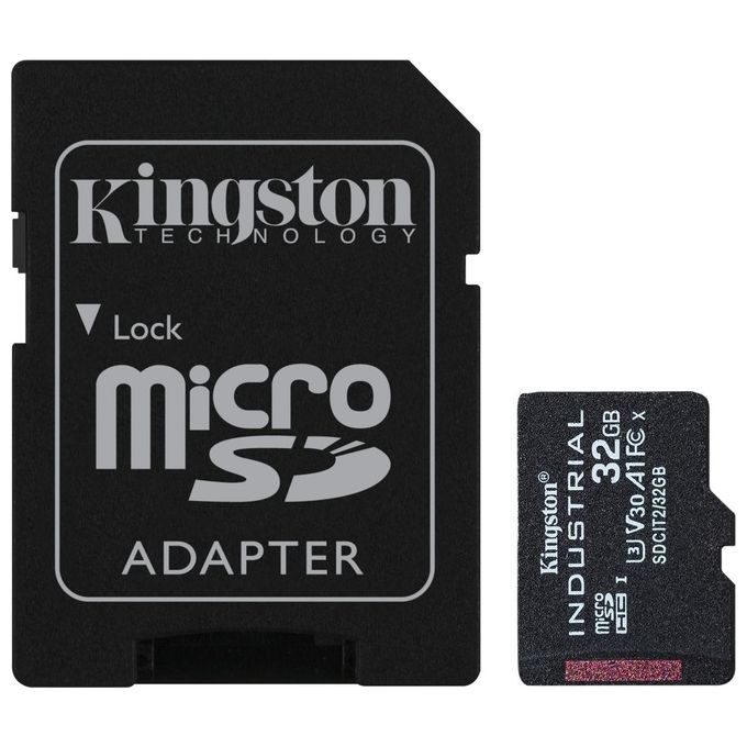 Kingston Technology Industrial 32Gb MiniSDHC UHS-I Classe 10