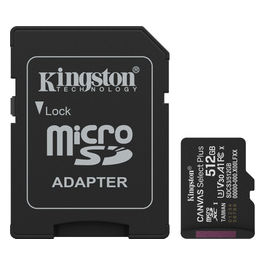 MicroSDXC 512GB Canvas Select Plus Gen3 con adattatore SD