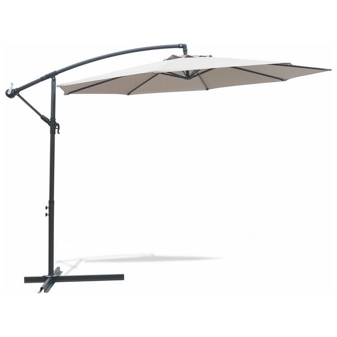 Kios Ombrellone Lampara Tortora Alluminio 3 Mt Palo 48 Mm