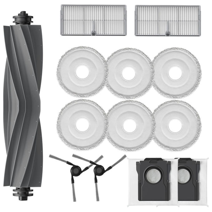 Mova MRAK76 Kit Accessori Manutenzione Robot Aspirapolvere E40 Ultra Spazzole Filtri Sacchetti Panni