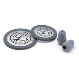 Kit Littmann 40017: 2 Membrane+Anello+Olive Per Classic III, Cardiology IV-Grigio 1 kit