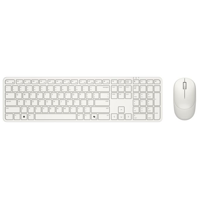 Dell KM526-LT-INT Pro 5 KM526 Kit Tastiera e Mouse Wireless QWERTY US International con Mouse 6000 DPI Bianco