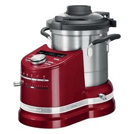 5KCF0104ECA/6 Robot Multifunzione con Cottura Artisan Cook Processor Capacita' 4,5 Litri Potenza 1500 W Rosso Mela Metallizzato