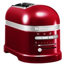 KitchenAid 5KMT2204ECA Tostapane a 2 Scomparti Artisan Potenza 1250 W Rosso Mela Metallizzato