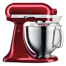 5KSM185PS Artisan Impastatrice Planetaria 300W 4,8 Litri Rosso Mela