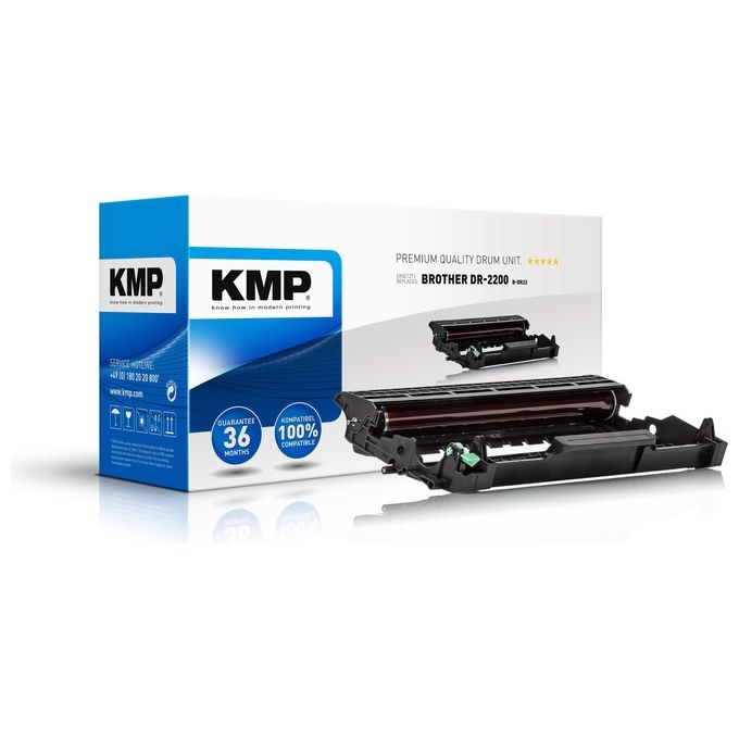 KMP B-DR22 Kit Tamburo Compatibile con Brother DR-2200