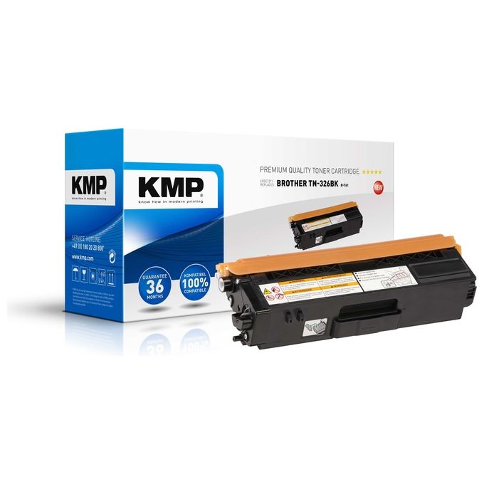KMP B-T61 Cartuccia Nero Compatibile con Brother TN-326 BK