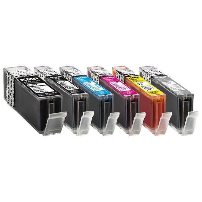KMP C107PIXV Multipack Compatibile con Canon PGI-570/CLI-571 XL C/M/Y