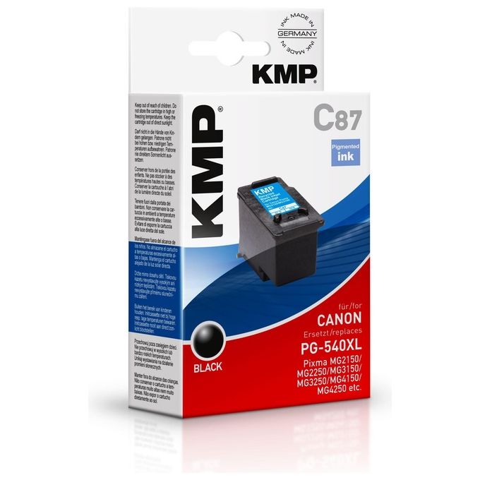 KMP C87 Cartuccia Nero Compatibile con Canon PG-540 XL