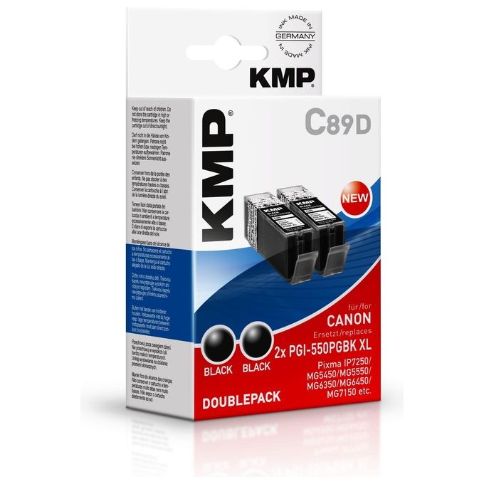 KMP C89D Cartuccia SW DP Compatibile con Canon PGI-550PGBK