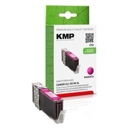 KMP C92 Cartuccia Magenta Compatibile con Canon CLI-551 M XL