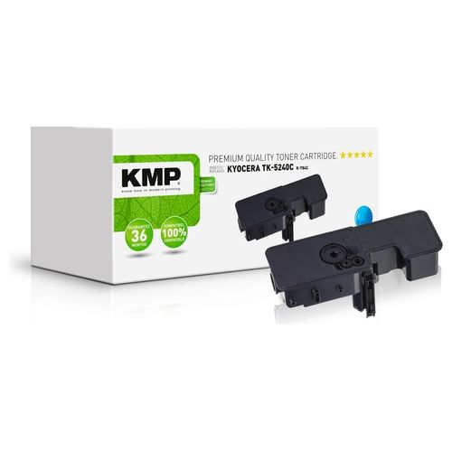 KMP K-T84C Toner Ciano Compatibile con Kyocera TK-5240 C