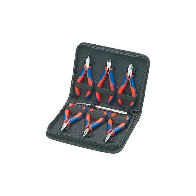 Knipex astuccio con pinze per elettronica 7 pezzi