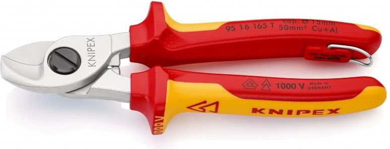 Knipex Cesoia per Cavi Isolamento 1000V 165mm