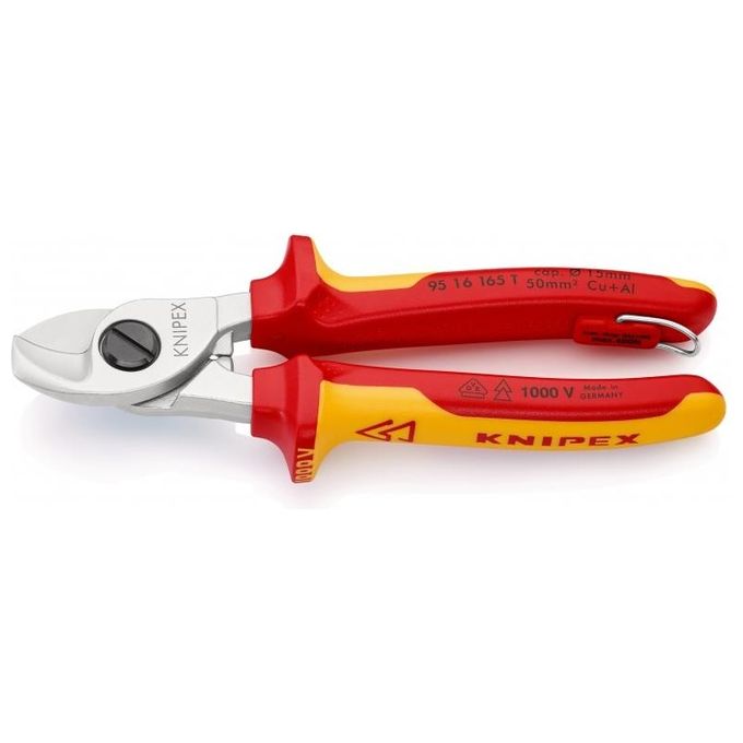 Knipex Cesoia per Cavi Isolamento 1000V 165mm