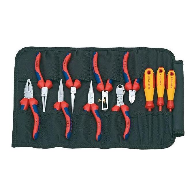 Knipex Kit Borsa con Utensili Elettricista 11 pezzi